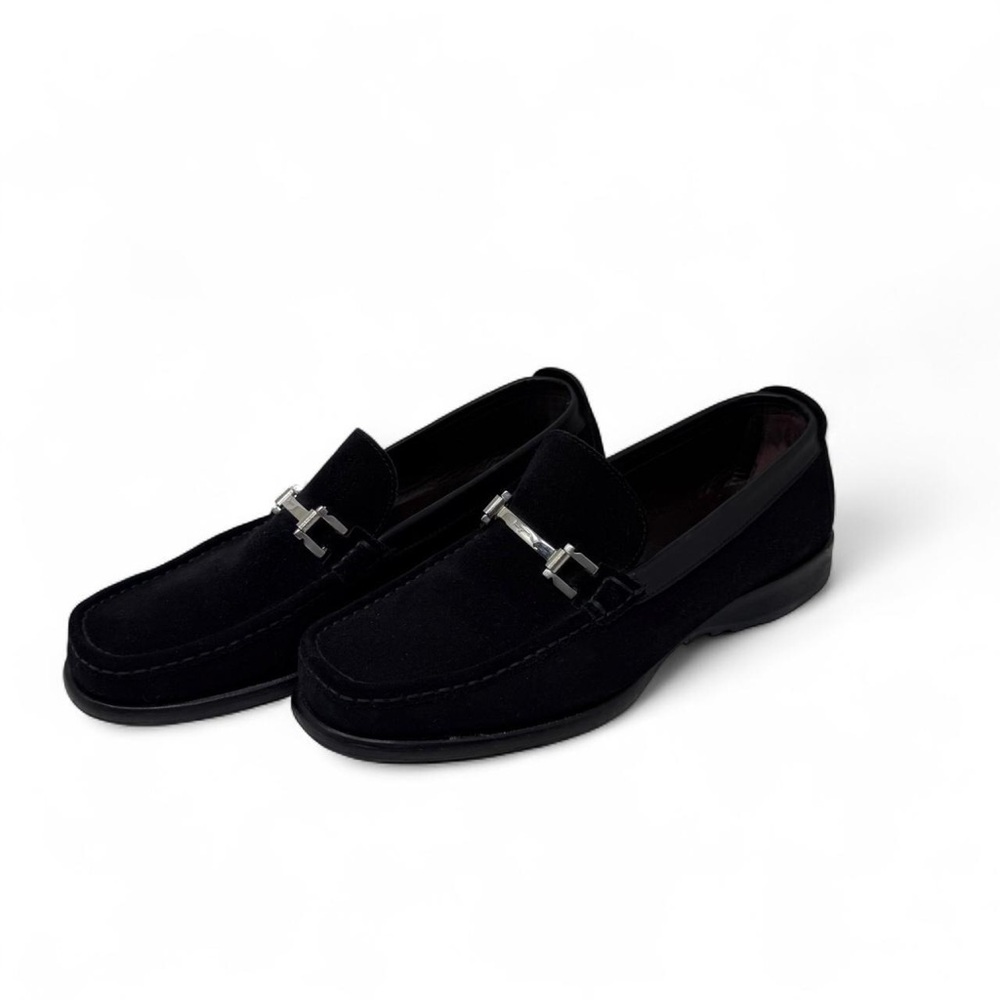 Ferragamo Men's Black Loafers